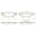 Conjunto de 4 pastilhas de freio ROADHOUSE 21634.02