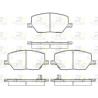 Conjunto de 4 pastilhas de freio ROADHOUSE 21640.02