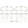 Conjunto de 4 pastilhas de freio ROADHOUSE 21646.01