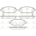 Conjunto de 4 pastilhas de freio ROADHOUSE 21674.02
