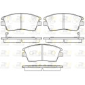 Conjunto de 4 pastilhas de freio ROADHOUSE 21676.02