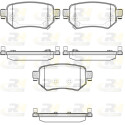Conjunto de 4 pastilhas de freio ROADHOUSE 21682.02