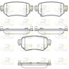 Conjunto de 4 pastilhas de freio ROADHOUSE 21682.02