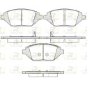 Conjunto de 4 pastilhas de freio ROADHOUSE 21686.02