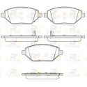 Conjunto de 4 pastilhas de freio ROADHOUSE 21686.12