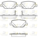 Conjunto de 4 pastilhas de freio ROADHOUSE 21700.02