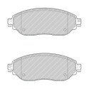 Conjunto de 4 pastilhas de freio FERODO FVR4840