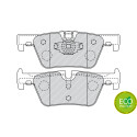 Conjunto de 4 pastilhas de freio FERODO FDB4670