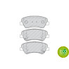 Conjunto de 4 pastilhas de freio FERODO FDB4613