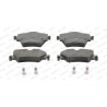 Conjunto de 4 pastilhas de freio FERODO FDB4689