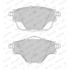 Conjunto de 4 pastilhas de freio FERODO FDB4766