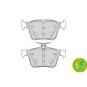Conjunto de 4 pastilhas de freio FERODO FDB4697