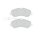 Conjunto de 4 pastilhas de freio FERODO FVR4909