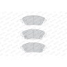 Conjunto de 4 pastilhas de freio FERODO FDB4446