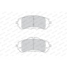 Conjunto de 4 pastilhas de freio FERODO FDB4764