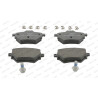 Conjunto de 4 pastilhas de freio FERODO FDB4680