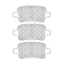 Conjunto de 4 pastilhas de freio FERODO FDB4938