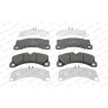 Conjunto de 4 pastilhas de freio FERODO FDB4717