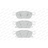 Conjunto de 4 pastilhas de freio FERODO FDB4930