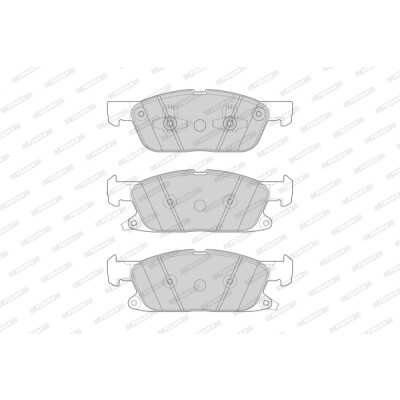 Conjunto de 4 pastilhas de freio FERODO FDB4930