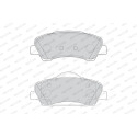 Conjunto de 4 pastilhas de freio FERODO FDB4823