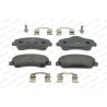 Conjunto de 4 pastilhas de freio FERODO FDB4823