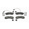 Conjunto de 4 pastilhas de freio FERODO FVR4156