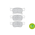 Conjunto de 4 pastilhas de freio FERODO FDB4841