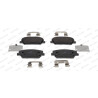 Conjunto de 4 pastilhas de freio FERODO FDB4984