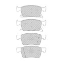 Conjunto de 4 pastilhas de freio FERODO FDB4934
