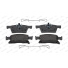 Conjunto de 4 pastilhas de freio FERODO FDB4934