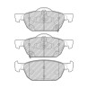 Conjunto de 4 pastilhas de freio FERODO FDB4868