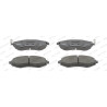 Conjunto de 4 pastilhas de freio FERODO FDB4971