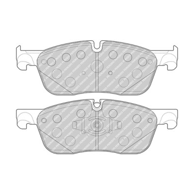 Conjunto de 4 pastilhas de freio FERODO FDB4926