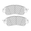 Conjunto de 4 pastilhas de freio FERODO FDB5015