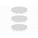 Conjunto de 4 pastilhas de freio FERODO FDB4824