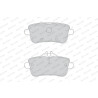 Conjunto de 4 pastilhas de freio FERODO FDB4701