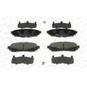 Conjunto de 4 pastilhas de freio FERODO FDB4891