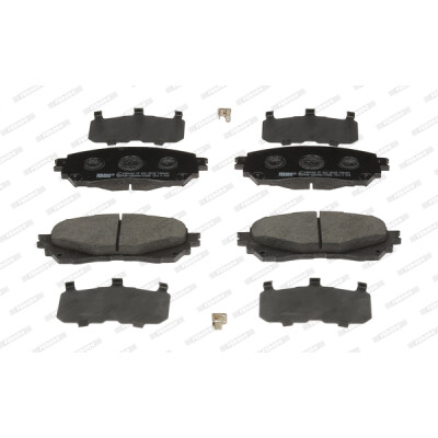 Conjunto de 4 pastilhas de freio FERODO FDB4891