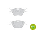 Conjunto de 4 pastilhas de freio FERODO FDB4753