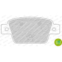 Conjunto de 4 pastilhas de freio FERODO FDB4829