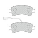 Conjunto de 4 pastilhas de freio FERODO FVR4950