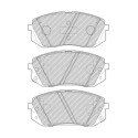 Conjunto de 4 pastilhas de freio FERODO FDB5039