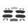 Conjunto de 4 pastilhas de freio FERODO FDB4983