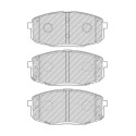 Conjunto de 4 pastilhas de freio FERODO FDB5038