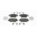 Conjunto de 4 pastilhas de freio FERODO FDB4831