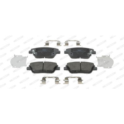 Conjunto de 4 pastilhas de freio FERODO FDB4831