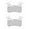 Conjunto de 4 pastilhas de freio FERODO FDB4714