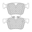 Conjunto de 4 pastilhas de freio FERODO FDB4927