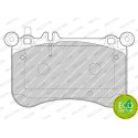 Conjunto de 4 pastilhas de freio FERODO FDB4696